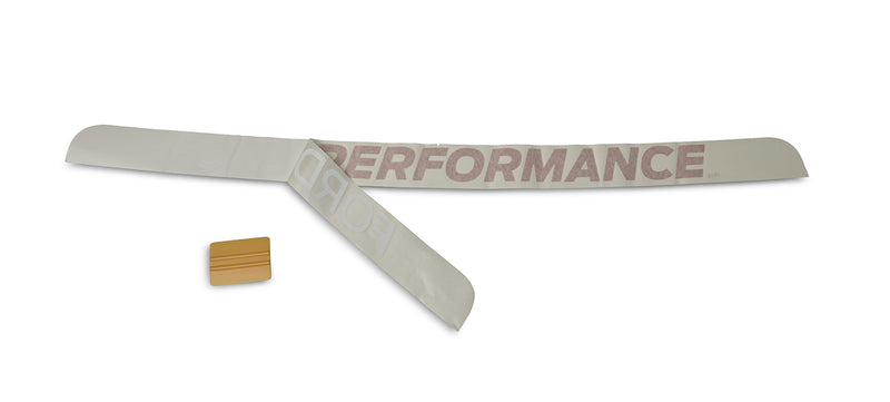 2021-2026 F-150 Ford Performance OEM Front Windshield Banner Decal White & Red
