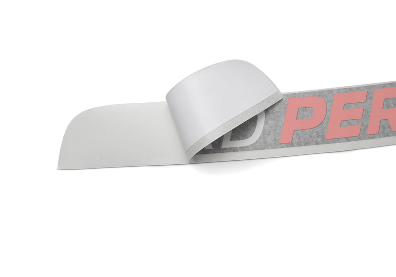 2024-2026 Mustang Ford Performance 48" Front Windshield Banner Decal White & Red