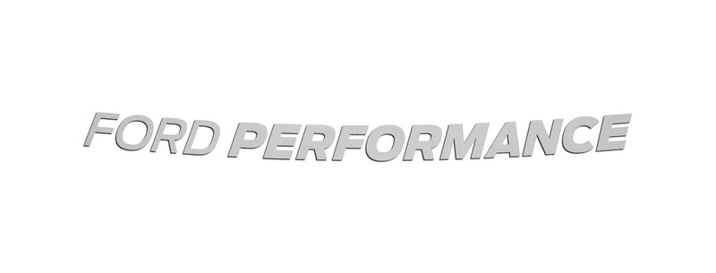 2024-2025 Mustang Ford Performance OEM Front Windshield Banner Decal White