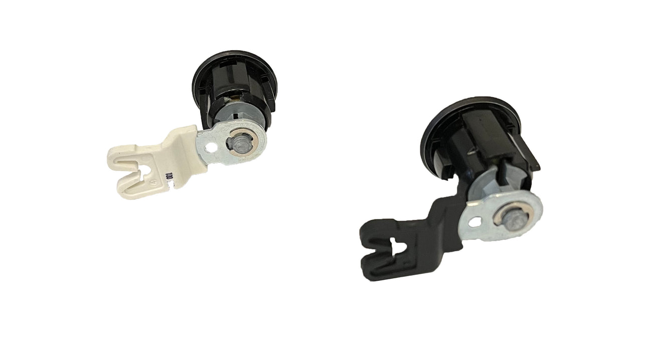 thumbnail image 2 of Daniel Carpenter Chrome Door Lock Bezels & Grommets Set For 2005-2014 Mustang (LH & RH) 2 of 6