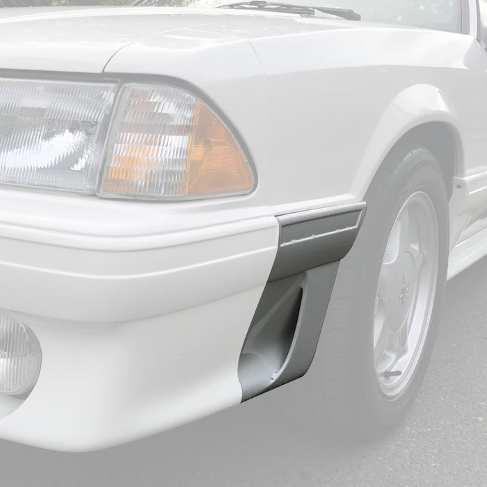 1991-1993 Mustang GT Front Fender Extension Scoop w/ Ground Effects LH Driver Side