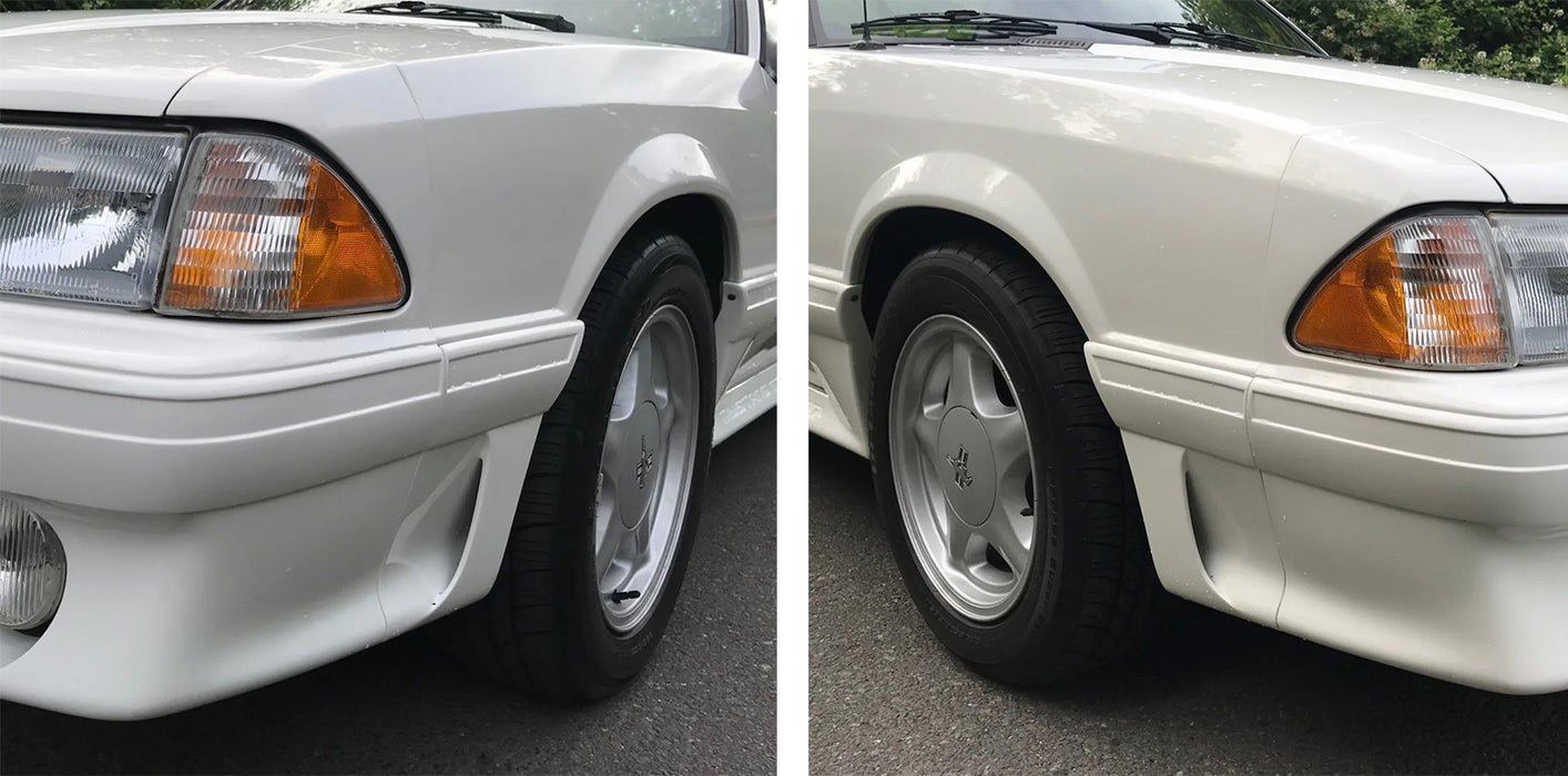1991-1993 Ford Mustang GT Front Fender Extensions LH RH Pair