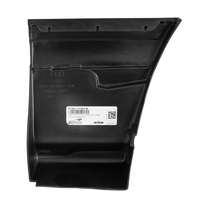 1991-1993 Mustang GT Front Fender Extension Scoop w/ Ground Effects RH Passenger Side