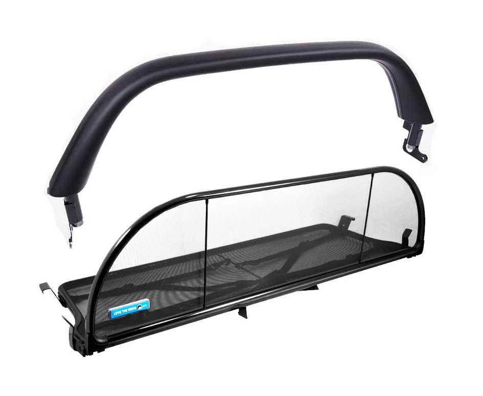 20052014 Mustang Convertible Love The Drive Wind Deflector & CDC Styl