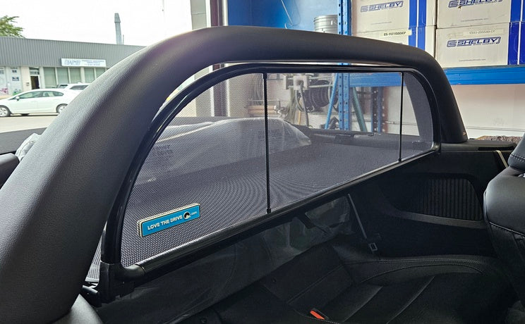 2024 Ford Mustang Wind Screen Deflector - Convertibles WITH Light Bar