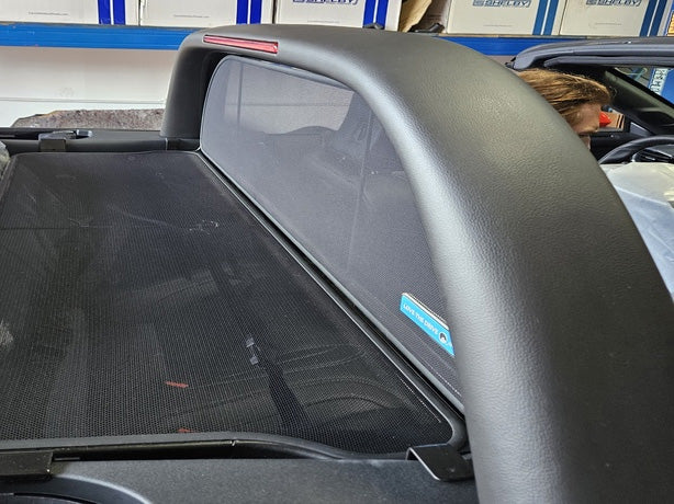 2024 Ford Mustang Wind Screen Deflector - Convertibles WITH Light Bar