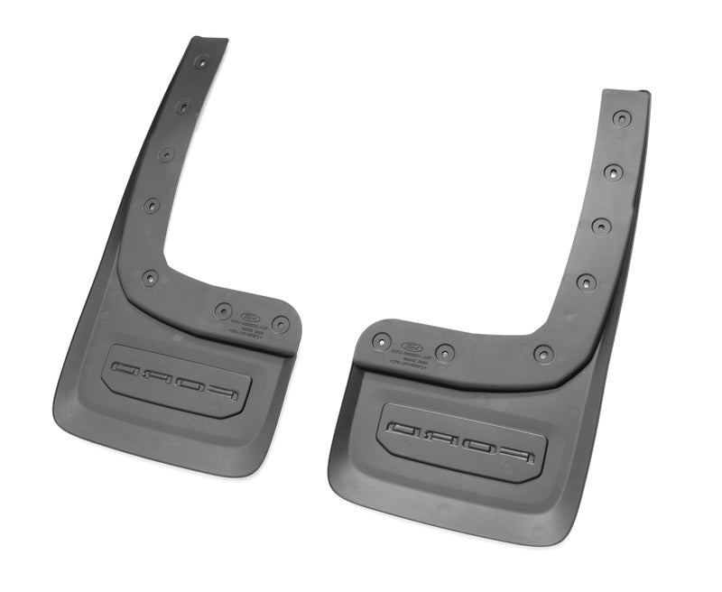 2024-2026 Ford Ranger OEM Black Front & Rear Mud Flaps Splash Guards - Set of 4