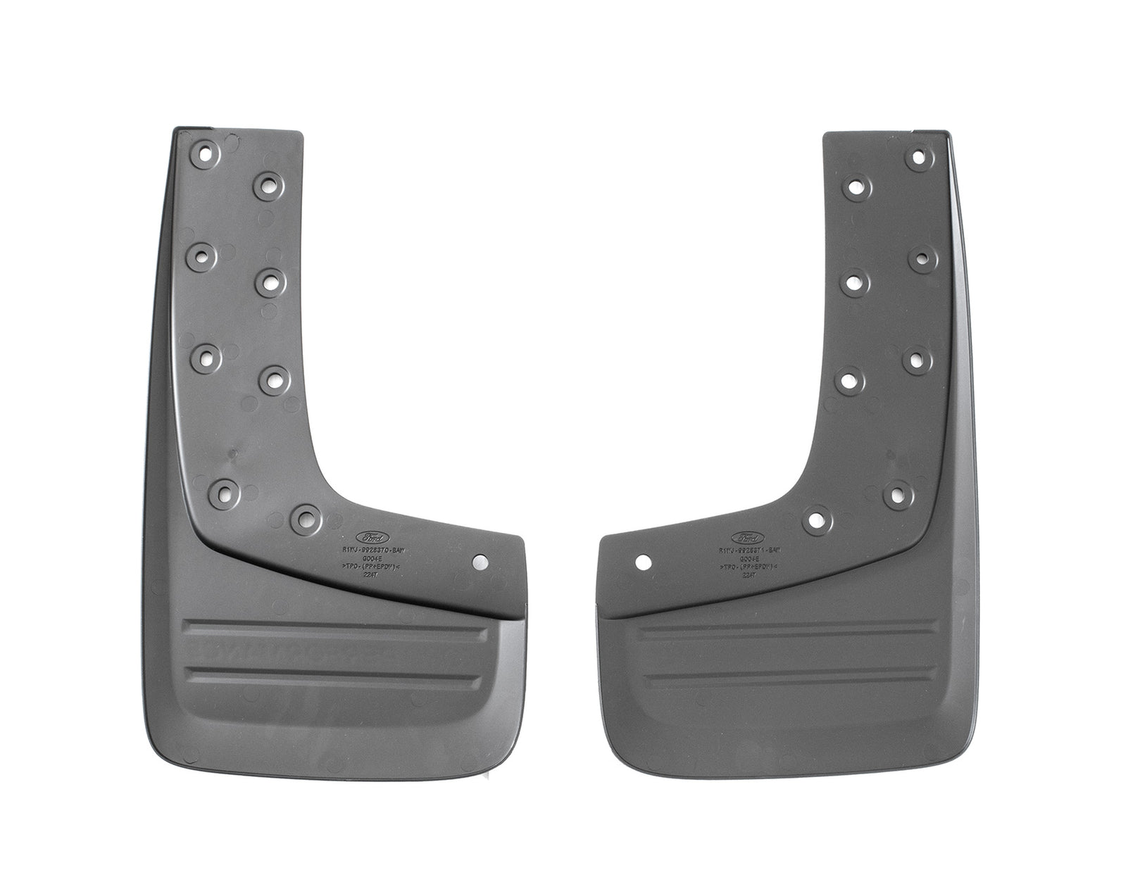 2024 Ford Ranger Raptor OEM R1WZ-16A550-DA Black Rear Mud Flaps Splash ...