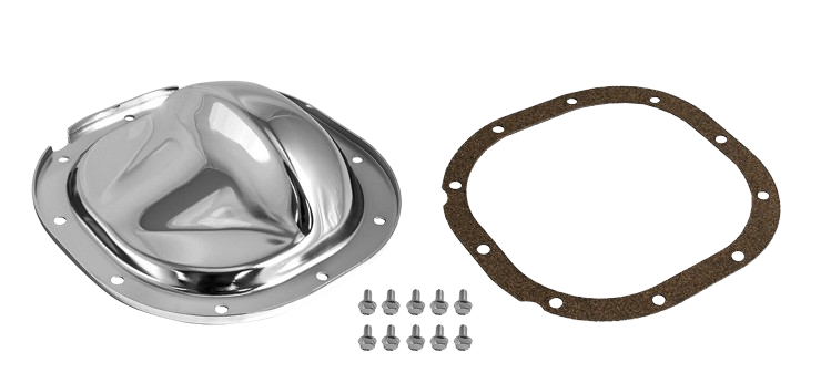 1986-2014 Mustang 8.8" Rear End Chrome Differential Axle Cover w/ Bolts & Gasket