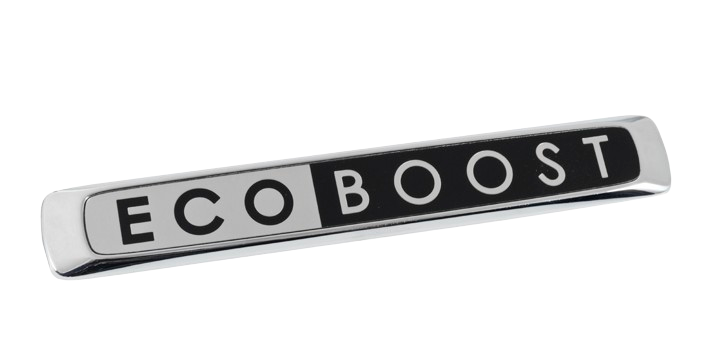 2011-2017 Ford F150 Ecoboost Engine Chrome & Black 5 5/8" Trunk Fender Emblem