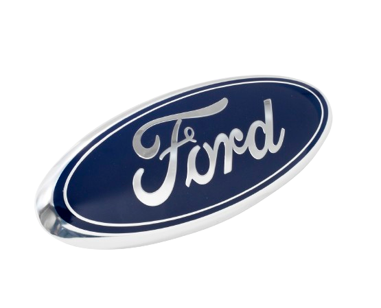 2007-2012 Edge Flex Taurus X Genuine Ford OEM 9" Front Blue Oval Grille Emblem