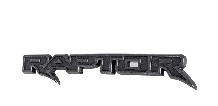 2022-2026 Bronco Raptor Genuine Ford OEM 7.25" Heat Extractor Hood Scoop Emblem
