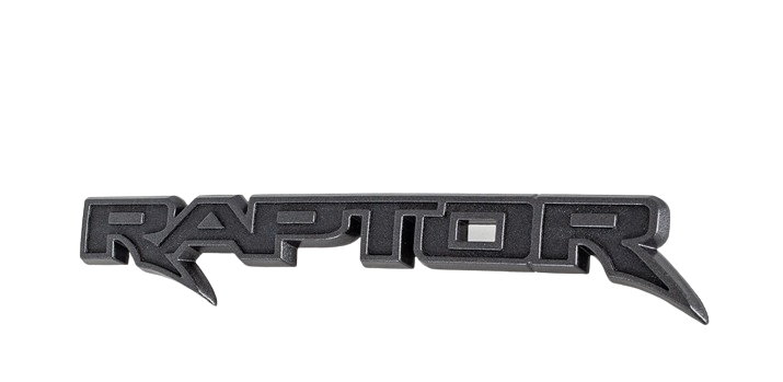 2022-2024 Bronco Raptor Genuine Ford OEM 7.25" Heat Extractor Hood Emblem