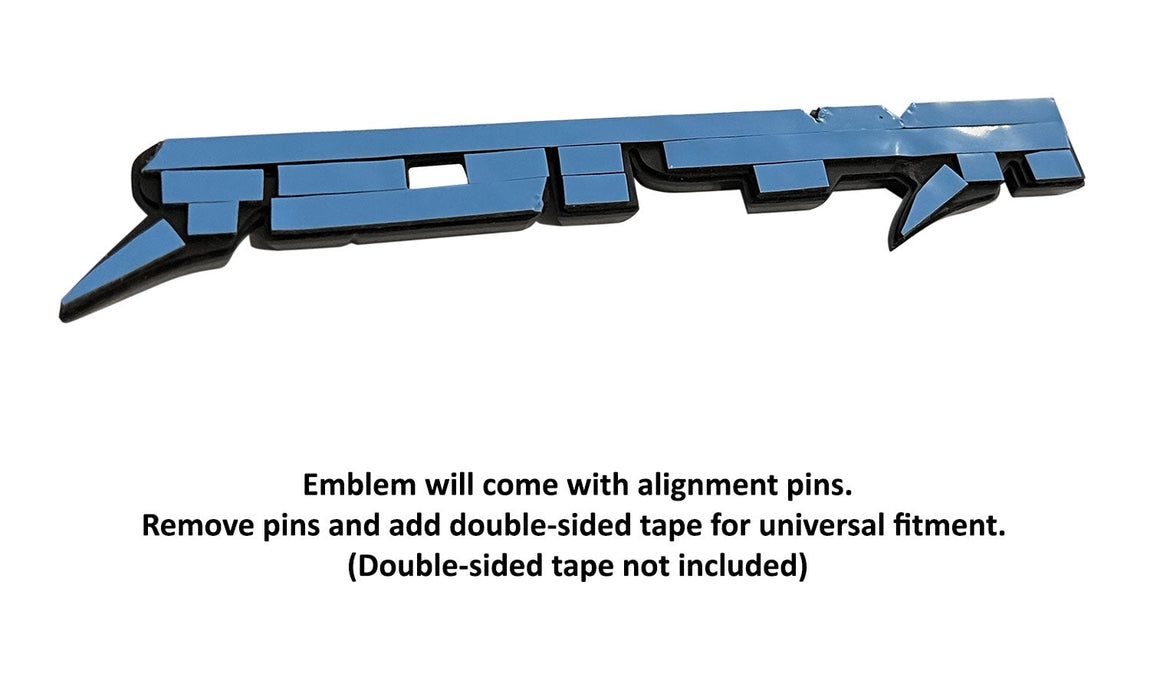 2022-2025 Bronco Raptor Genuine Ford OEM 7.25" Heat Extractor Hood Emblems Pair