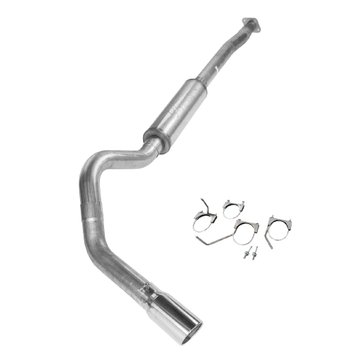 2011-2020 Ford F150 3.5L Turbo PYPES 4" Cat Back Exhaust System Kit w/ 5" Tip
