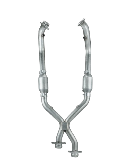 1999-2004 Mustang GT PYPES XFM36E X-Pipe w/ High Flow Cats Catalytic Converters