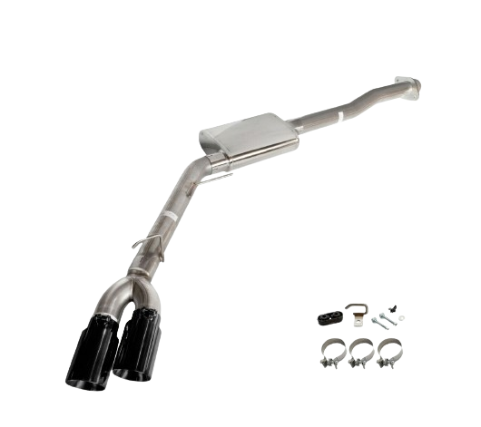 2015-2020 Ford F150 Pypes Performance Side Exit Exhaust Kit w/ Dual Black Tips