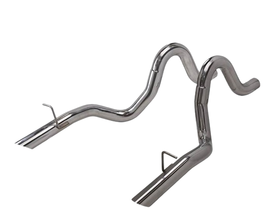 1987-1993 Ford Mustang LX 5.0 Pypes TFM15 Stainless 3" Exhaust Tail Pipes