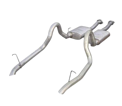 1987-1993 Mustang GT 5.0 2.5" Pypes Cat-Back Exhaust System w/ Violator Mufflers