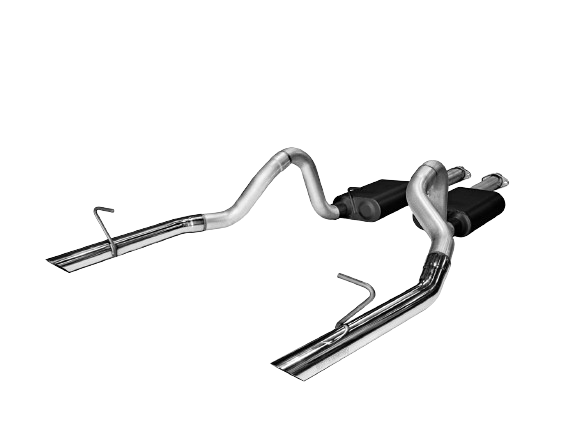 1987-1993 Mustang LX 5.0L Flowmaster 17213 Cat Back 2.5" Exhaust Muffler System