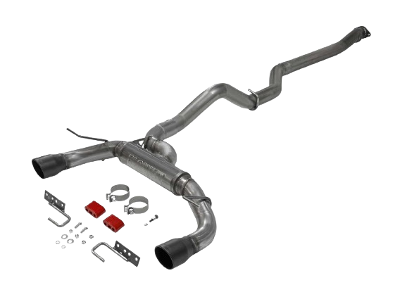 2021-2025 Bronco Flowmaster 3" Flow FX Cat Back Exhaust System 4" Black Tips