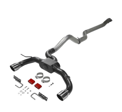 2021-2025 Ford Bronco FlowMaster Outlaw 3" Cat Back Exhaust System 4" Black Tips