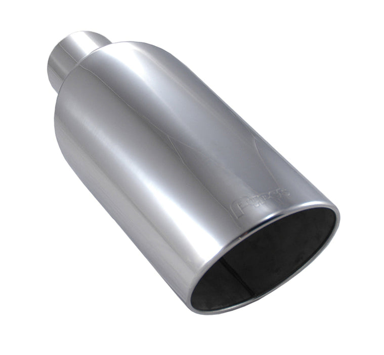 Diesel Truck 5" In 8" Out 18" Long Polished Stainless Steel Monster Exhaust Tip