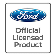 1993-2004 SVT Black & Chrome Rear Trunk Decklid Emblem - Mustang Focus Lightning