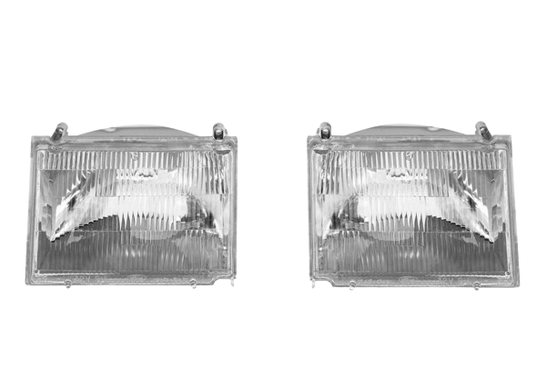 1985 1/2-1986 Ford Mustang OEM SVO Headlights Set Driver & Passenger Side LH RH