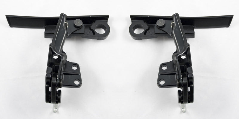 1983-1993 Ford Mustang Convertible Top Latch Lock Handle with Hooks  - Pair