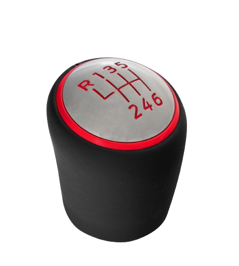 2015-2020 Mustang Shelby GT350 Genuine Ford 6 Speed Shifter Shift Knob Red Trim