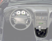 1994-1998 Mustang Black Shifter Bezel, Shift Boot & Bullitt Trim