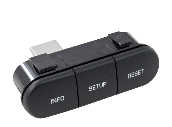 2005-2009 Mustang Genuine Ford OEM Info Setup Reset Center Console Dash Button
