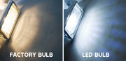 1986-1993 Ford Mustang Sunroof Interior Dome Light Lens Assembly w/ LED Bulb