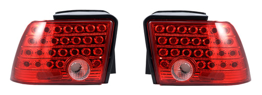 1999-2004 Mustang LED Tail Light Set - Red and Clear