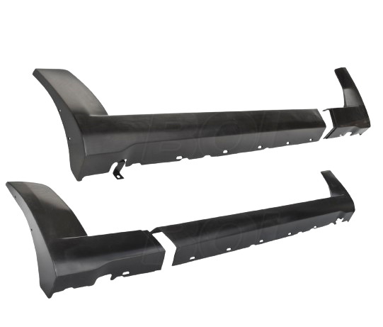 2005-2009 Ford Mustang Roush 401337 Unpainted Side Rocker Molding Skirts Panels