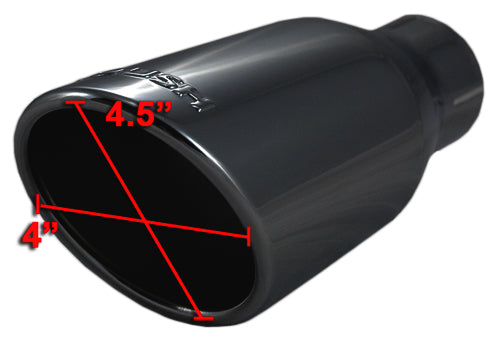 2011-2014 Ford Mustang V6 3.7 3.7L Roush Axle Back Muffler Exhaust Kit Black Tips 421145-BLK