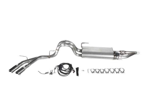 2015-2020 Ford F-150 V8 5.0 Roush Active Cat-Back Side Exit Exhaust System Kit