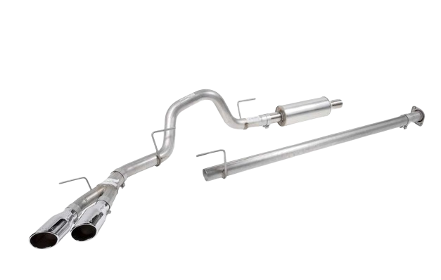 2021-2026 Ford F-150 5.0 V8 Roush 422266 Cat-Back Side Exit Exhaust System Kit