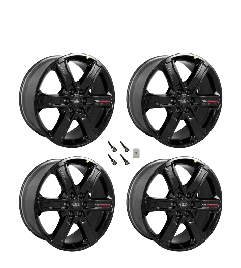 2015-2023 F-150 Ford Performance OEM 22" x 9.5" Gloss Black Wheels Set of 4 TPMS