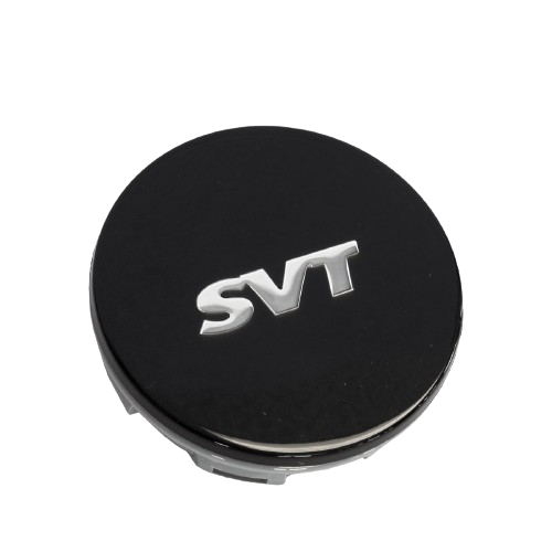 1994-2004 Ford Mustang & Cobra 2.5" Black & Silver SVT Center Cap