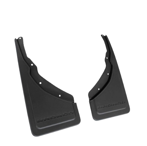 2021-2024 Bronco Sport Ford OEM M1PZ-16A550-BA Black Rear Mud Flap Splash Guards