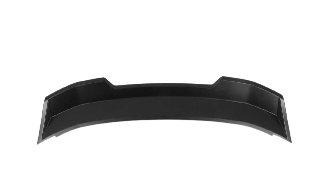 2010-2014 Ford Mustang Wicker Bill Matte Black Rear Wing Spoiler Gurney Flap