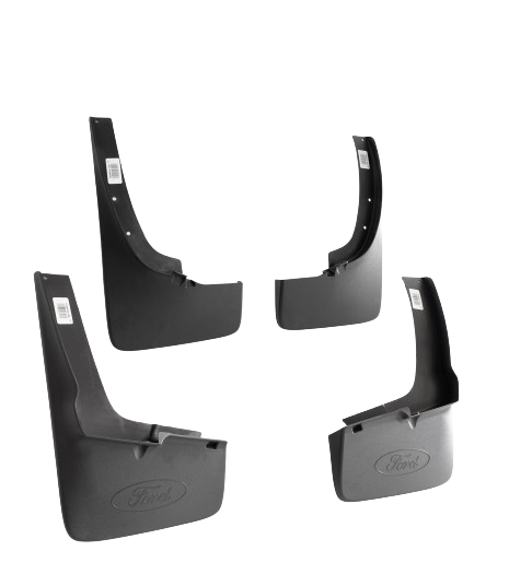 2019-2023 Ford Ranger OEM Black Front & Rear Mud Flaps Splash Guards - Set of 4