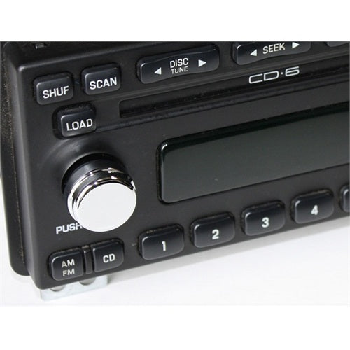 2001-2004 Ford Mustang Chrome Billet Stereo Radio On / Off & Volume Sw ...