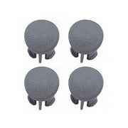1987-1993 Mustang Door Armrest Pad Plugs Grey Gray - Set of Four (LH & RH)