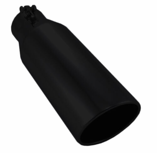 Ford Powerstroke Diesel Truck 4" In 6" Out 18" Long Black Monster Exhaust Tip