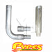 7" Slanted Stack Exhaust Chevy 2500 3500 HD Diesel Stainless Steel Pypes Kit
