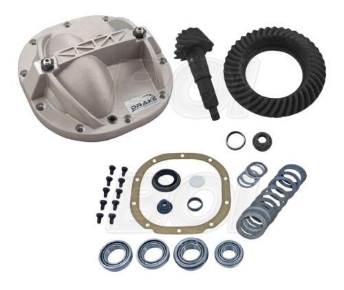 1986-2014 Mustang 8.8" 3.73 Ring & Pinion Gears Axle Girdle Cover & Install Kit