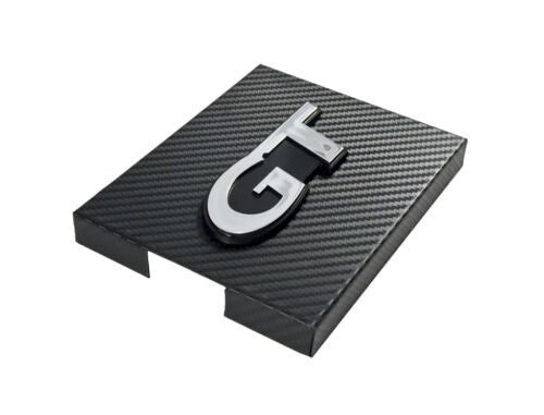 1998-2004 Mustang Carbon Fiber Stainless Engine Fuse Box Cover w/ GT Emblem